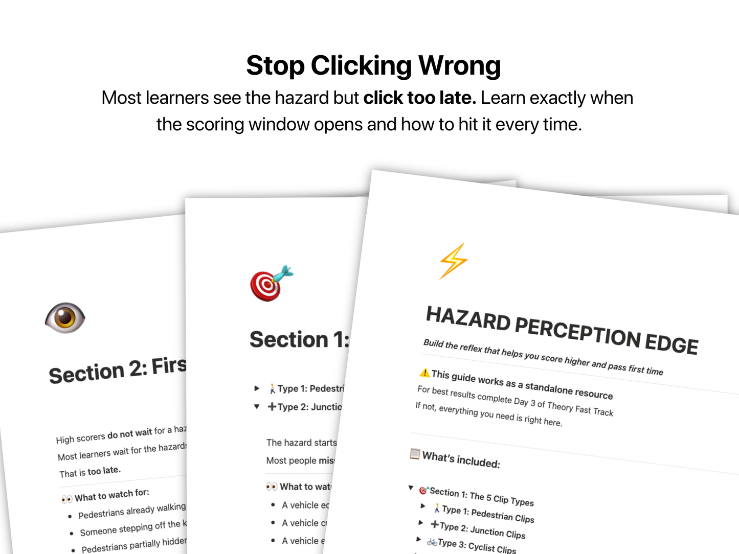 Hazard Perception Edge